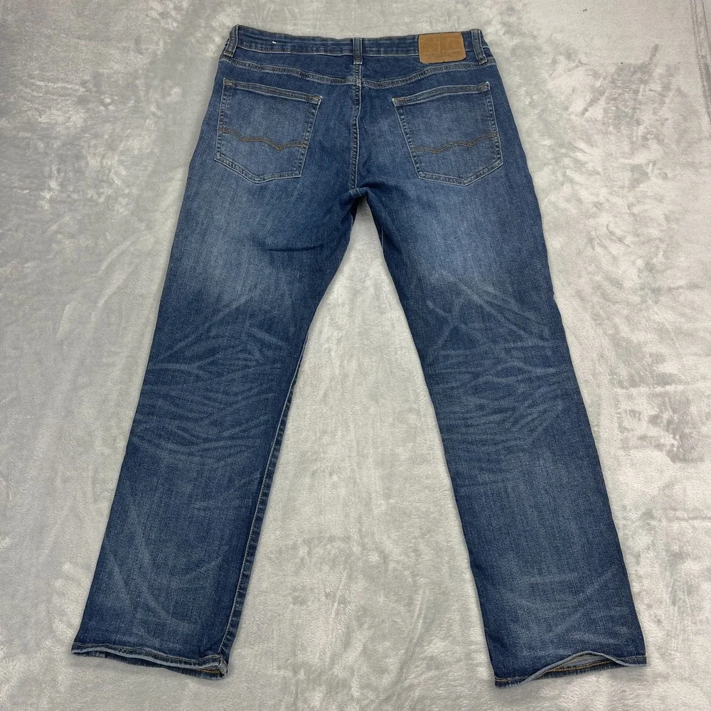 American Eagle Jeans Mens 36x30 Blue Denim Extreme Flex Original Straight Leg